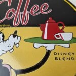 Vintage Mickeys Coffee Sign – Disney Blend Goofy Advertising Sign - Image 4