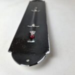 Vintage Mobilgas Sign – Gas Service Pump Ad Sign on Porcelain Thermometer - Image 9