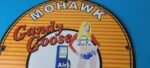 Vintage Mohawk Gasoline Sign – Goose Air Pump Gas Oil Porcelain Service Sign - Image 3