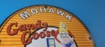Vintage Mohawk Gasoline Sign – Goose Air Pump Gas Oil Porcelain Service Sign - Image 5