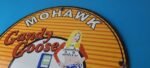 Vintage Mohawk Gasoline Sign – Goose Air Pump Gas Oil Porcelain Service Sign - Image 8