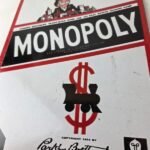 Vintage Monopoly Sign – Board Game Porcelain Gas Pump Monopoly Man Sign - Image 4