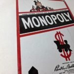 Vintage Monopoly Sign – Board Game Porcelain Gas Pump Monopoly Man Sign - Image 6