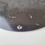 Vintage Moon Eyes Sign – Speed Drag Race Division Porcelain Gas Pump Sign - Image 8