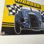 Vintage Moroso Performance Parts Porcelain Sign – Hot Rod Racing Sign - Image 11