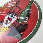 Vintage Mountain Dew Sign – Porcelain Gas Service Station Pump Soda Bottle Sign - Image 13