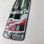 Vintage Mountain Dew Sign – Soda Glass Bottles Beverage Pump Porcelain Sign - Image 14