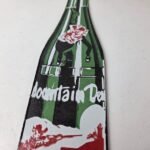 Vintage Mountain Dew Sign – Soda Glass Bottles Beverage Pump Porcelain Sign - Image 15
