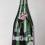 Vintage Mountain Dew Sign – Soda Glass Bottles Beverage Pump Porcelain Sign - Image 3