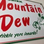 Vintage Mountain Dew Sign – Yahooo Hill Billy Soda Gas Station Porcelain Sign - Image 11