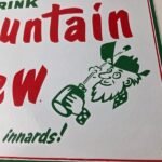 Vintage Mountain Dew Sign – Yahooo Hill Billy Soda Gas Station Porcelain Sign - Image 3