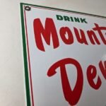 Vintage Mountain Dew Sign – Yahooo Hill Billy Soda Gas Station Porcelain Sign - Image 5