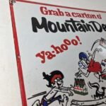 Vintage Mountain Dew Sign – Yahooo Soda Bottle Gas Service Porcelain Sign - Image 5