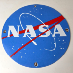 Vintage NASA Meatball Sign – Space Shuttle Mission Control Porcelain Gas Sign - Image 15