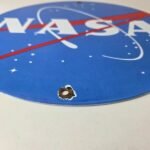 Vintage NASA Meatball Sign – Space Shuttle Mission Control Porcelain Gas Sign - Image 10