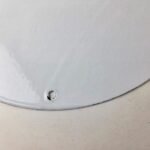 Vintage NASA Meatball Sign – Space Shuttle Snoopy Astronaut Porcelain Gas Sign - Image 8