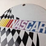 Vintage Nascar Stock Car Sign – Gas Station Porcelain Sign - Image 12