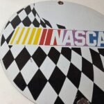 Vintage Nascar Stock Car Sign – Gas Station Porcelain Sign - Image 6