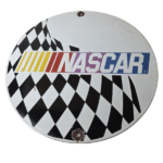 Vintage Nascar Stock Car Sign – Gas Station Porcelain Sign