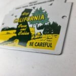 Vintage National Park Sign – Yosemite California Gas Pump Porcelain Sign - Image 13