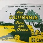 Vintage National Park Sign – Yosemite California Gas Pump Porcelain Sign - Image 3