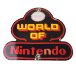 Vintage Nintendo Video Game Sign – Video Game Console Porcelain Gas Pump Sign