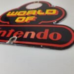 Vintage Nintendo Video Game Sign – Video Game Console Porcelain Gas Pump Sign - Image 10
