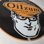 Vintage Oilzum Motor Oils Sign – Pure Pennsylvania Porcelain Gas Pump Sign - Image 7
