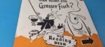Vintage Old Reading Beer Sign – Adult Drink Fishing Gas Pump Porcelain Sign - Image 6
