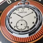 Vintage Omega Watches Sign – Matchless Merits Store Display Gas Porcelain Sign - Image 4