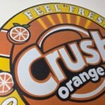 Vintage Orange Crush Sign – Orange Crush Beverage Gas Station Porcelain Ad Sign - Image 5