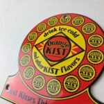 Vintage Orange Kist Sign – Drink Ice Cold Kist Gas Pump Soda Porcelain Sign - Image 12