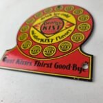Vintage Orange Kist Sign – Drink Ice Cold Kist Gas Pump Soda Porcelain Sign - Image 14