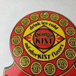 Vintage Orange Kist Sign – Drink Ice Cold Kist Gas Pump Soda Porcelain Sign - Image 3