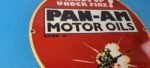 Vintage Pan-am Sign – American Soldiers USA Army Gasoline Service Porcelain Sign - Image 6