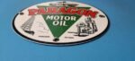 VINTAGE PARAGON GASOLINE PORCELAIN GAS SERVICE STATION REFINERY PUMP PLATE SIGN - Image 11