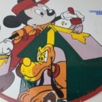 Vintage Pee Gee Paints Sign – Mickey Painting Brush Gas Pump Porcelain Sign - Image 4