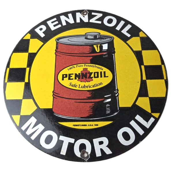 vintage-pennzoil-porcelain-sign-motor-oil-drum-can-lubrication-porcelain-sign-306732735757-600x600-1.png Vintage Pennzoil Porcelain Sign – Motor Oil Drum Can Lubrication Porcelain Sign - Image 1