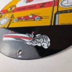 Vintage Pennzoil Sign – Sound Your Z Gas Service Station Pump Porcelain Sign - Image 14