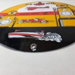 Vintage Pennzoil Sign – Sound Your Z Gas Service Station Pump Porcelain Sign - Image 10
