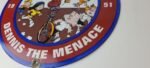 Vintage Pepsi Cola Sign – Beverage Dennis the Menace Porcelain Gas Pump Sign - Image 11