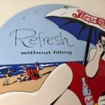 Vintage Pepsi Porcelain Sign – Bottles Beach Beverage Drink Cola Gas Sign - Image 5