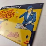 Vintage Pepsi Porcelain Sign – Obey Impulse Beverage Drink Cola Gas Sign - Image 12