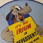 Vintage Pepsodent Sign – Pluto Teeth Store Display Gas Pump Advertising Sign - Image 3