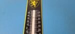 Vintage Peugeot Sign – Service Gas Pump Sign on Porcelain Thermometer - Image 13