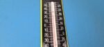 Vintage Peugeot Sign – Service Gas Pump Sign on Porcelain Thermometer - Image 6