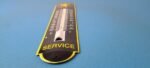 Vintage Peugeot Sign – Service Gas Pump Sign on Porcelain Thermometer - Image 11