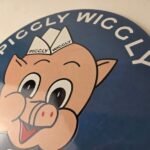 Vintage Piggly Wiggly Sign – Grocery Store Gas Porcelain Self Service Sign - Image 12
