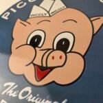 Vintage Piggly Wiggly Sign – Grocery Store Gas Porcelain Self Service Sign - Image 4