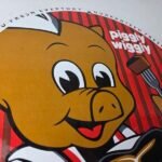 Vintage Piggly Wiggly Sign – Grocery Store Gas Pump Porcelain Service Sign - Image 5